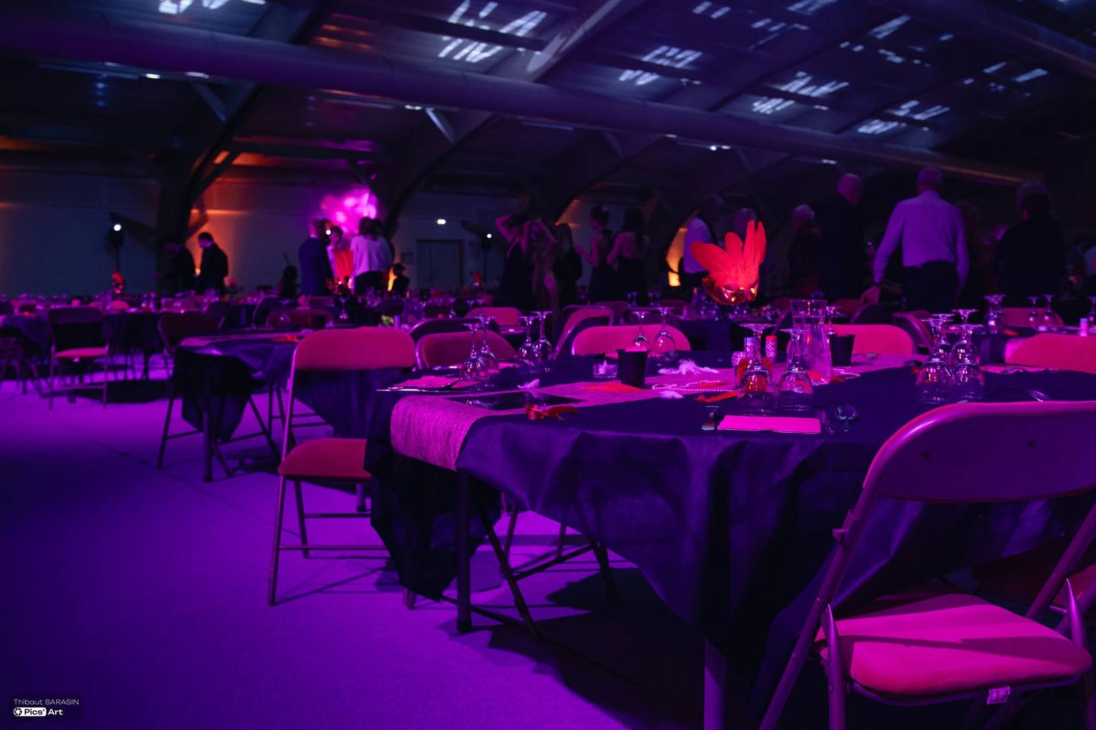 La salle du dîner-spectacle